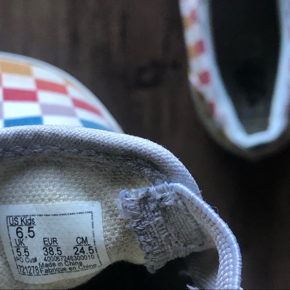 VANS Checkerboard Sneakers - Picture 5 of 7